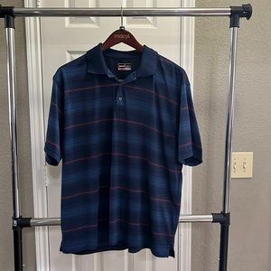 Grand Slam Performance Golf Shirt. Size XXL. Color Navy Blue.